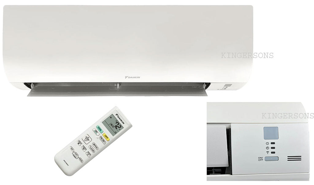 Daikin Dual Zone 24,000 BTU 21 SEER2 Daikin MXM Series Wall Mounted Ductless Mini Split Heat Pump Air Conditioner System 9K + 18K - 230V | R32 | Wi-Fi Enabled
